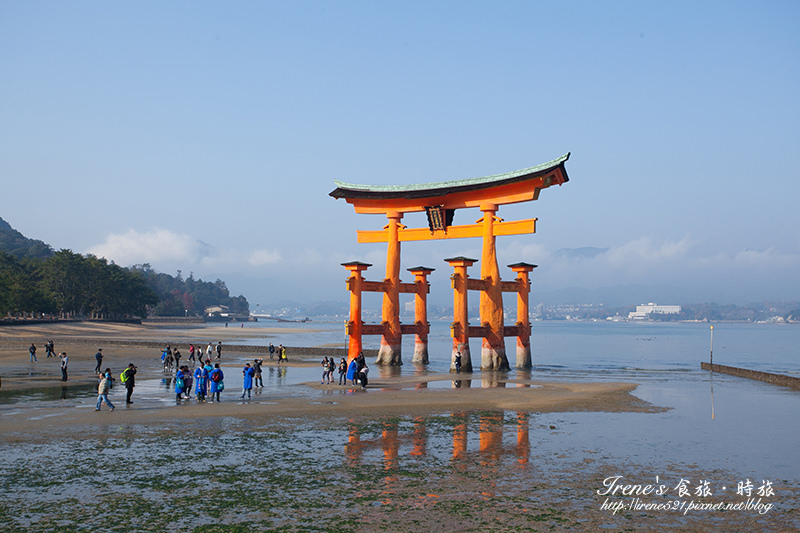 【廣島－景點】日本三景之一/世界文化遺產/建於海上的神社/潮起潮落的海上大鳥居．嚴島神社