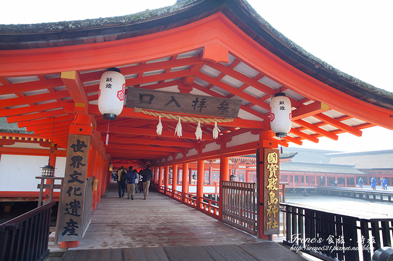 【廣島－景點】日本三景之一/世界文化遺產/建於海上的神社/潮起潮落的海上大鳥居．嚴島神社