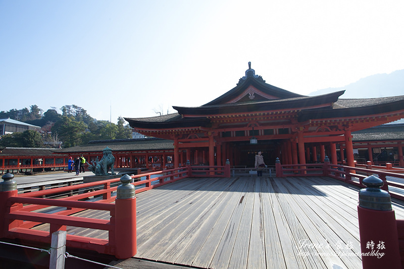 【廣島－景點】日本三景之一/世界文化遺產/建於海上的神社/潮起潮落的海上大鳥居．嚴島神社