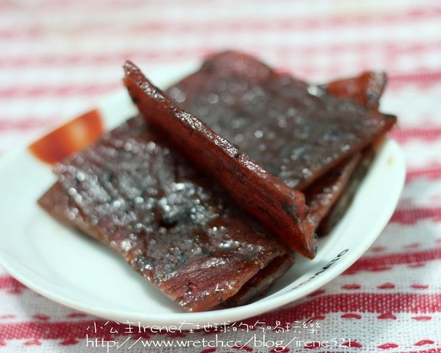 【台北中山區】宜而香肉脯店‧海鮮肉鬆+黑胡椒肉乾