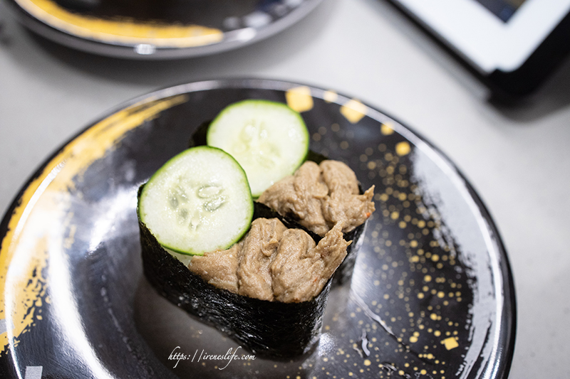 蟹膏握壽司