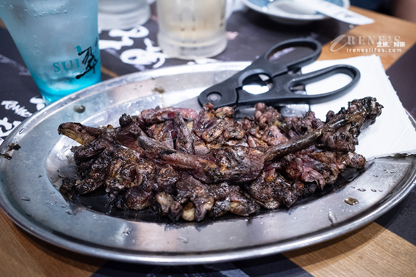 宮崎車站美食，創業25年的炭烤雞肉專賣店，炭火烤地雞超大一串，南蠻雞也吃得到