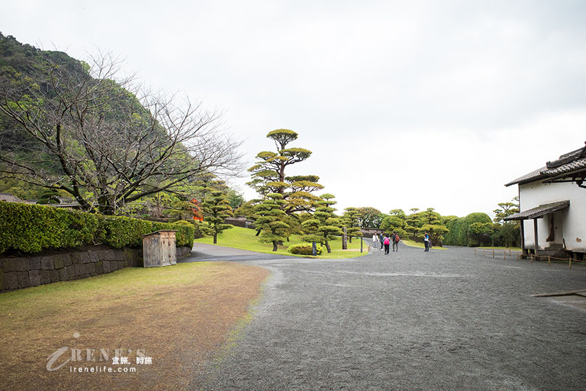 鹿兒島著名景點之一，日劇篤姬拍攝地，代表性日本借景庭園，眺望櫻島火山
