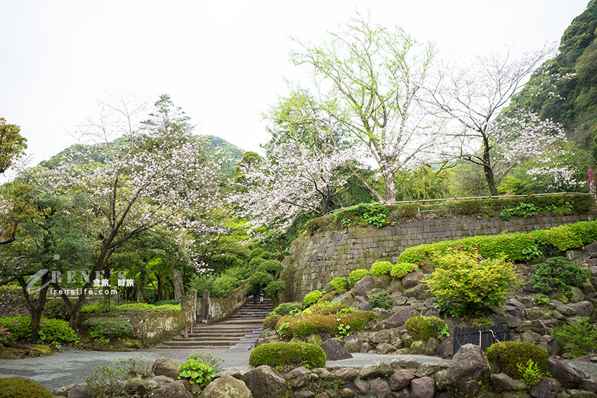 鹿兒島著名景點之一，日劇篤姬拍攝地，代表性日本借景庭園，眺望櫻島火山