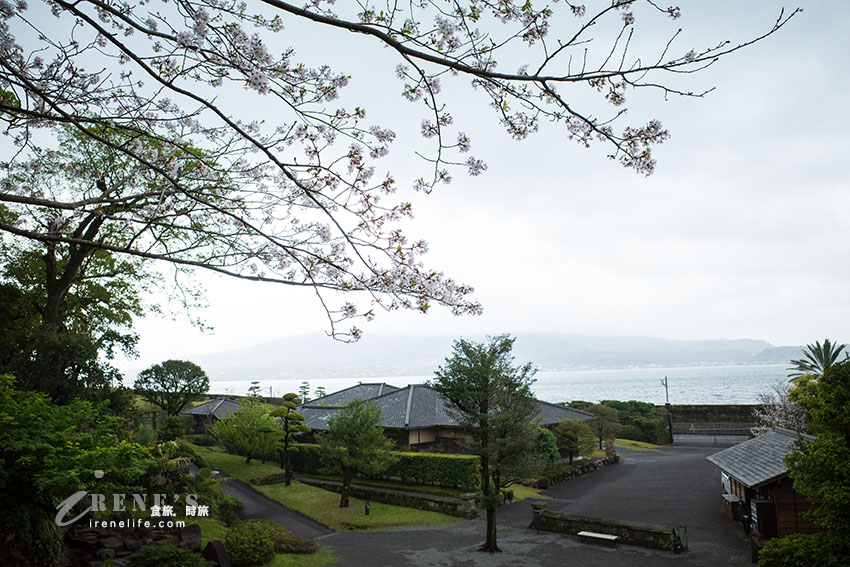 鹿兒島著名景點之一，日劇篤姬拍攝地，代表性日本借景庭園，眺望櫻島火山