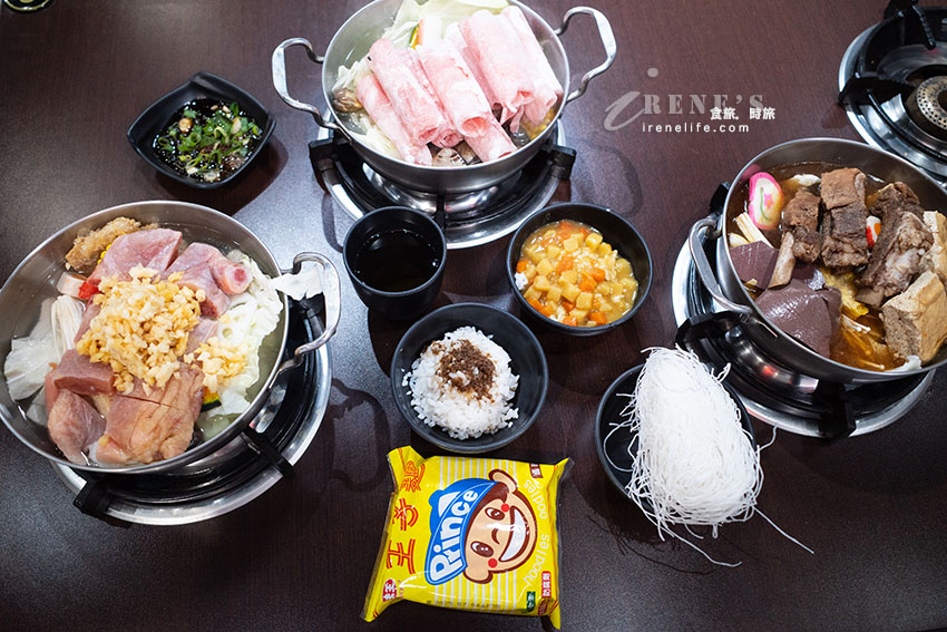 小火鍋店居然還有牛腱鍋、肋排鍋,魯肉飯、咖哩飯、王子麵、無限供應,胖胖霜淇淋一定要來一隻 小火鍋店居然還有牛腱鍋、肋排鍋,魯肉飯、咖哩飯、王子麵、無限供應,胖胖霜淇淋一定要來一隻