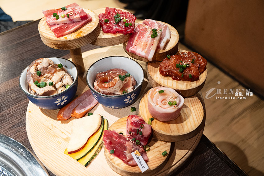 東京新宿人氣燒肉，一個人只有2500円就享27品吃到飽！燒肉拼盤有夠美 @Irene's 食旅．時旅