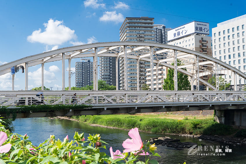 盛岡平價飯店東橫INN，開運橋旁景觀無敵、附近美食多，去觀看祭典走路就會到