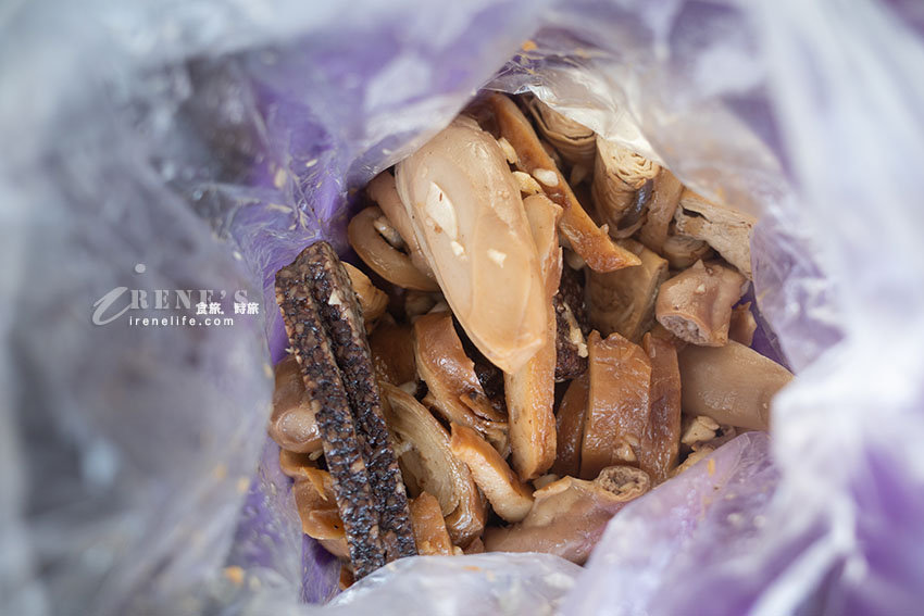 北埔老街人氣的排隊滷味，獨家秘製的滷汁又香又入味，蒜控必加蒜多多，蒜到爆一秒臣服