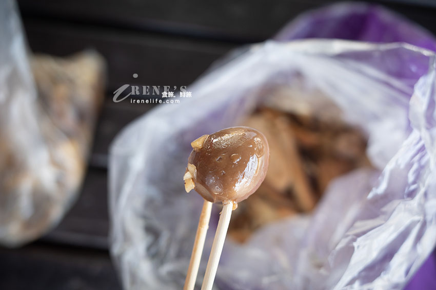 北埔老街人氣的排隊滷味，獨家秘製的滷汁又香又入味，蒜控必加蒜多多，蒜到爆一秒臣服