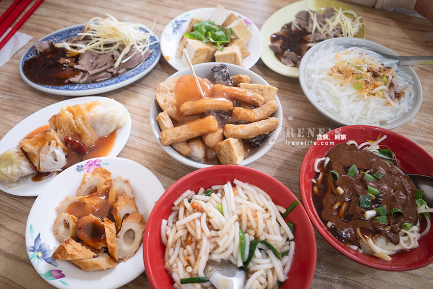 藏在巷內民宅中的人氣小吃，夏天賣冰、冬天賣米粉湯、甜不辣 @Irene's 食旅．時旅
