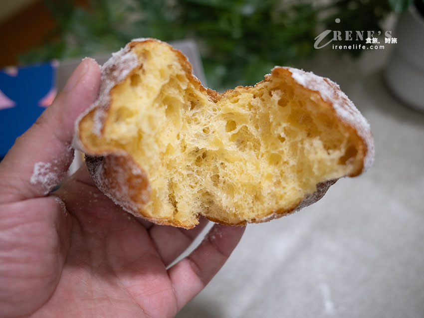 路邊的露營車賣的是時下流行的生甜甜圈，來自宜可頌的新品牌