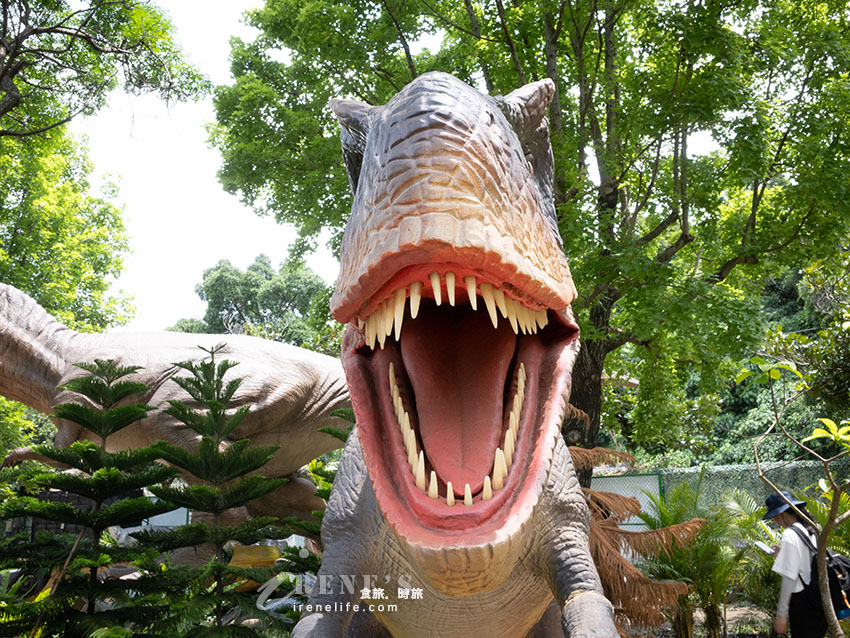 台北戶外大型恐龍樂園！ 會動會叫超擬真恐龍宛如置身侏儸紀公園