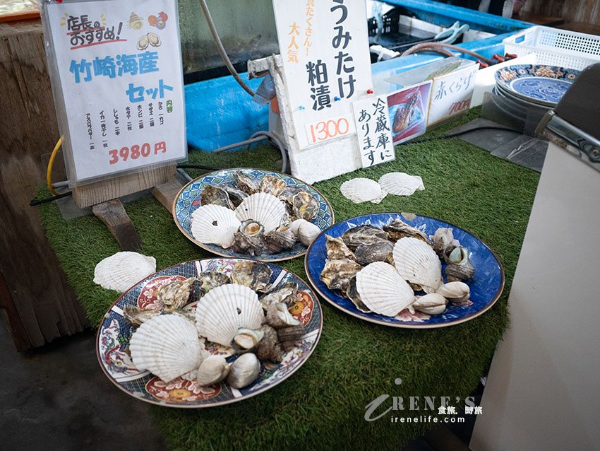 【佐賀美食】竹崎海產：大魚神社海中鳥居周邊美食！現烤肥美竹崎牡蠣與竹崎蟹（附菜單/價格/停車場）