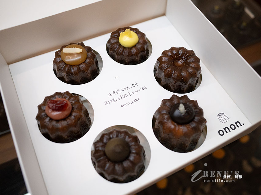 onon_cake 二溫菓子 可麗露