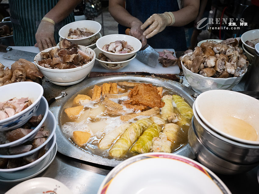 【大稻埕美食】歸綏街當歸豬腳老店：台北500碗推薦！菜單必點腿肉湯免費續湯、膠質魯肉飯