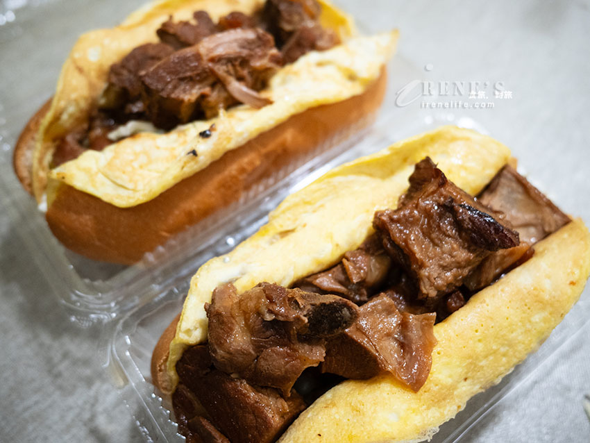 【台北早餐】喜麥堡：早上8點秒殺！爆餡「紅燒豬五花大亨堡」、味味A炒泡麵與隱藏吃法