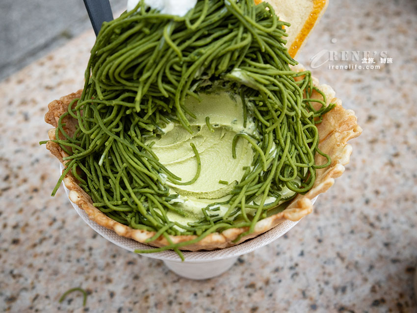 【淡水美食】之藍じらん抹茶販売店:滬尾漁港日式小茶屋!抹茶蒙布朗霜淇淋「山嵐」評測 【淡水美食】之藍じらん抹茶販売店:滬尾漁港日式小茶屋!抹茶蒙布朗霜淇淋「山嵐」評測
