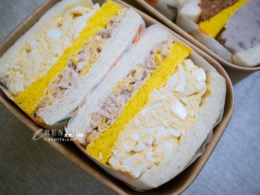 中山區隱藏版厚三明治》土西 TOC：不加美乃滋的純粹肉鬆芋泥！半份盒裝差別與外帶實測