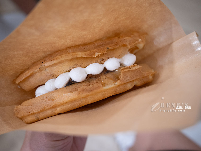 無麩質日式喫茶風》町家鬆屋：中原傳奇咖啡對面！野餐籃裝純米鬆餅、爆餡芋頭焙茶杏仁脆